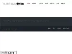 Sites similar to numinous.fm