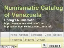 Sites similar to numismatica-venezuela.info