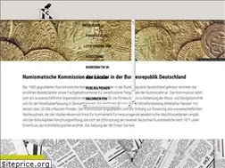 Sites similar to numismatische-kommission.de