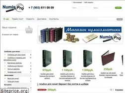 Sites similar to numispro.ru