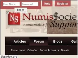 Sites similar to numissociety.com