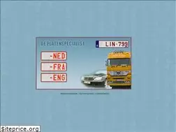 Sites similar to nummerplaat.be