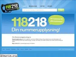 Sites similar to nummerupplysning.se