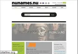 Sites similar to nunames.nu
