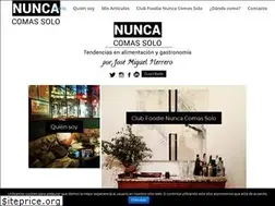 Sites similar to nuncacomassolo.com