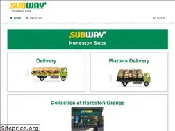 Sites similar to nuneatonsubs.co.uk