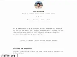 Sites similar to nunoalexandre.com