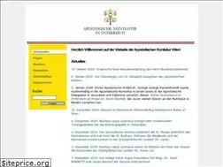 Sites similar to nuntiatur.at