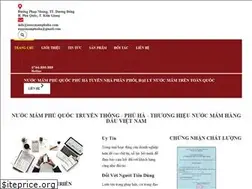 Sites similar to nuocmamphuha.com