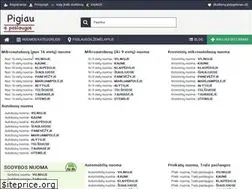 Sites similar to nuomapigiau.lt
