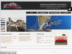Sites similar to nuovamillecentoclubitalia.it