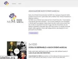 Sites similar to nuovieventimusicali.it