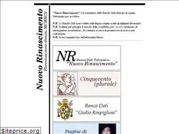 Sites similar to nuovorinascimento.org