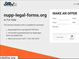 Sites similar to nupp-legal-forms.org