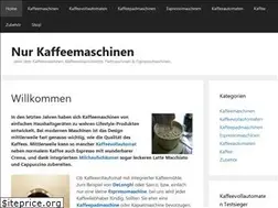 Sites similar to nur-kaffeemaschinen.de
