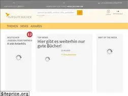 Sites similar to nurgutebuecher.de