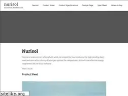 Sites similar to nurisol.com