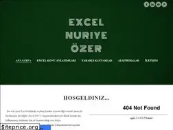 Sites similar to nuriyeozerexcel.weebly.com