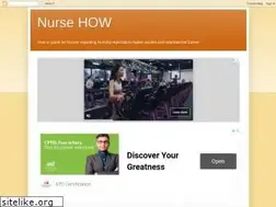 Sites similar to nursehow.blogspot.com