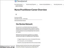 Sites similar to nursepractitionerschools.com