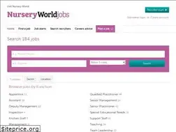 Sites similar to nurseryworldjobs.co.uk