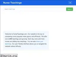 Sites similar to nurseteachings.com