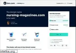 Sites similar to nursing-magazines.com