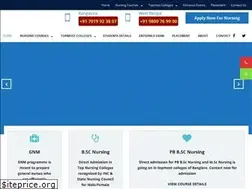 Sites similar to nursingadmissionbangalore.com
