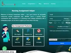 Sites similar to nursingassignmenthelper.io