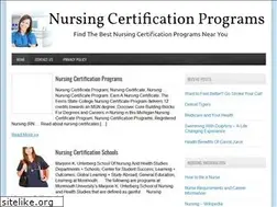 Sites similar to nursingcertificationprograms.org