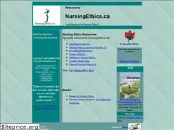 Sites similar to nursingethics.ca