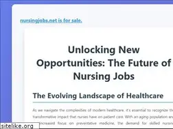 Sites similar to nursingjobs.net