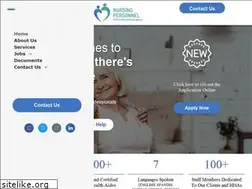 Sites similar to nursingpersonnelhomecare.com