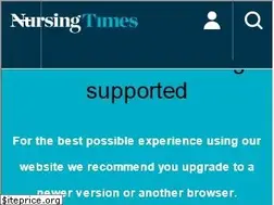 Sites similar to nursingtimes.net