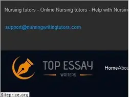 Sites similar to nursingwritingtutors.com