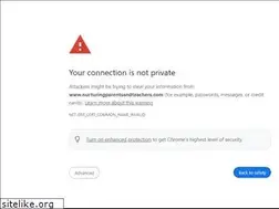 Sites similar to nurturingparentsandteachers.com
