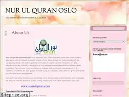Sites similar to nurulquranoslo.wordpress.com