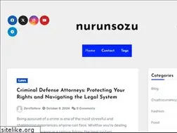 Sites similar to nurunsozu.com
