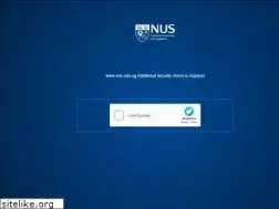 Sites similar to nus.edu.sg