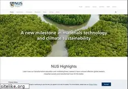 Sites similar to nus.edu