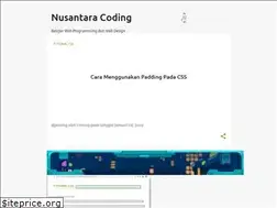 Sites similar to nusantaracoding.blogspot.com