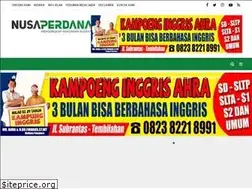Sites similar to nusaperdana.com
