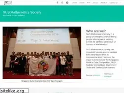 Sites similar to nusmathsoc.org