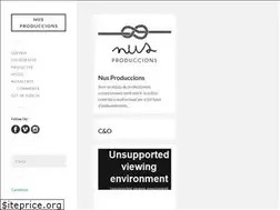 Sites similar to nusproduccions.com