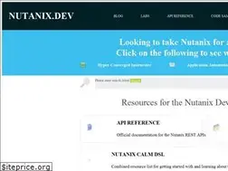 Sites similar to nutanix.dev