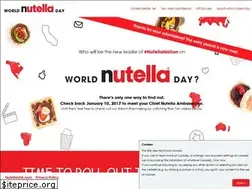 Sites similar to nutelladay.com