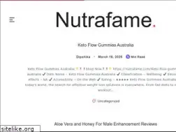 Sites similar to nutrafame.com