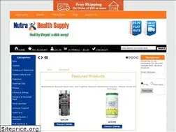 Sites similar to nutrahealthsupply.com