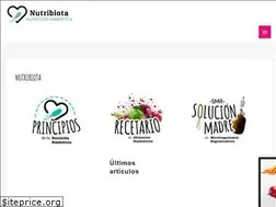 Sites similar to nutribiota.net