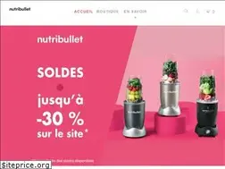 Sites similar to nutribullet.fr